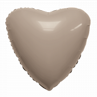 Agura сердце 30'/ 76,5 см (в упаковке) мистик латте 221141 Фольга